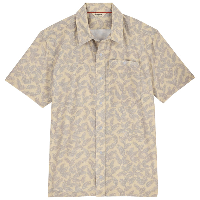 Simms Men's Tailout Air SS Shirt Palm Burnished Clay Image 01