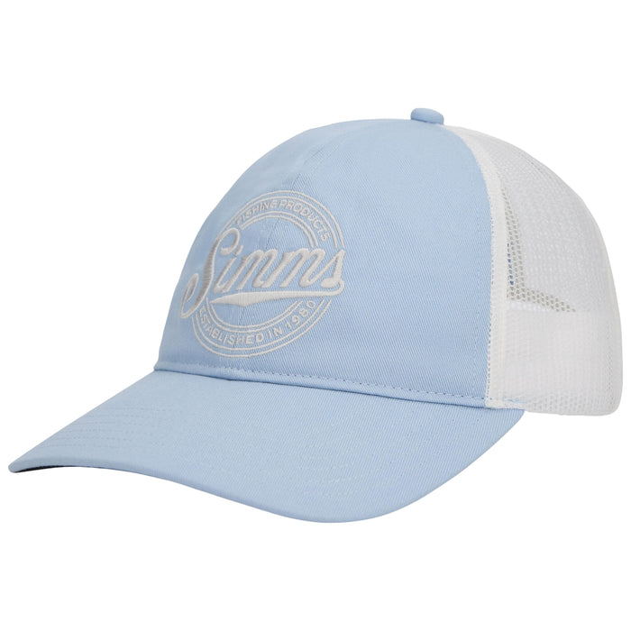Simms Small Fit Trucker Steel Blue Image 01