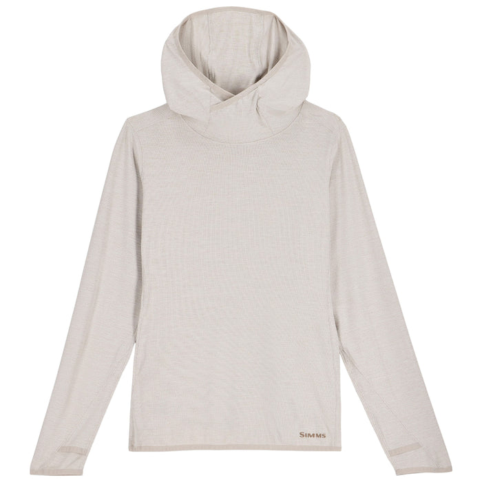 Simms Women's Stone Cold Hoody Lunar Gray Image 01