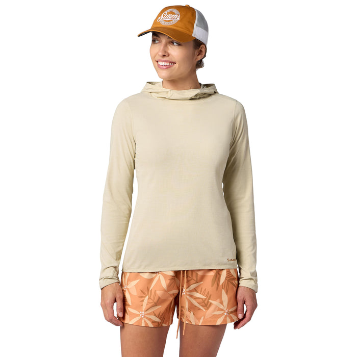 Simms Women's Stone Cold Hoody Parchment Image 02