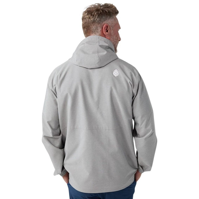 Stio Men's CFS Hooded Jacket Alloy Heather Image 03