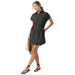 Stio Women's Mountain Flow Shirt Dress Raven Dot Image 03