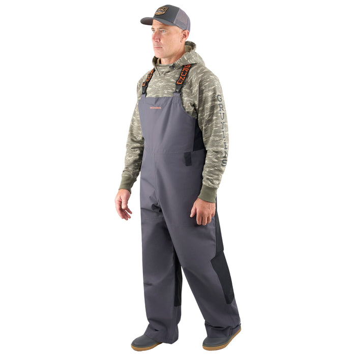 Grundens Men's Deepwater 2L Fishing Bib Anchor Image 03