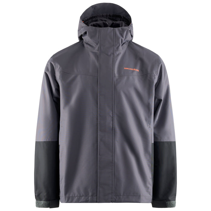 Grundens Men's Deepwater 2L Fishing Jacket Anchor Image 01