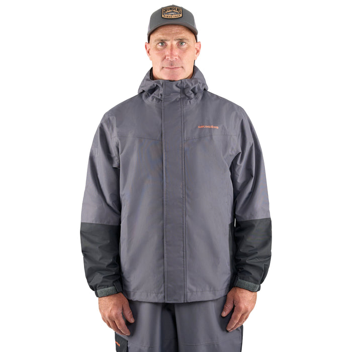 Grundens Men's Deepwater 2L Fishing Jacket Anchor Image 02