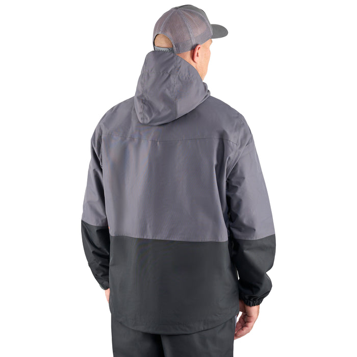 Grundens Men's Deepwater 2L Fishing Jacket Anchor Image 04