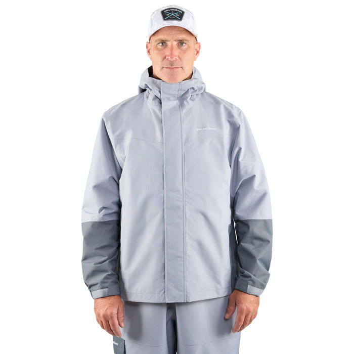 Grundens Men's Deepwater 2L Fishing Jacket Tradewinds Image 02