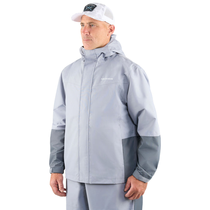 Grundens Men's Deepwater 2L Fishing Jacket Tradewinds Image 03