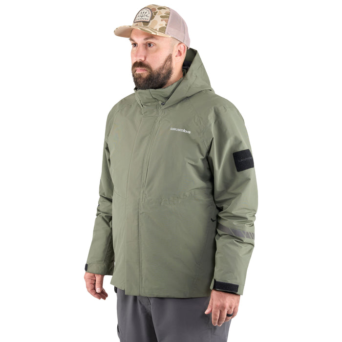 Grundens Men's Transmit X Jacket Stone Moss Image 03