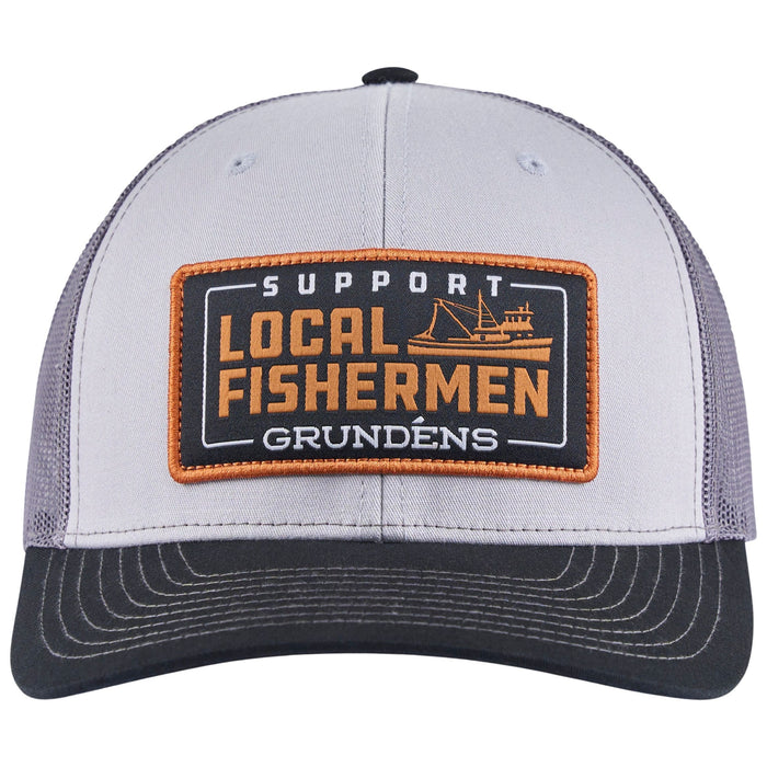 Grundens Support Local Trucker Black Image 01