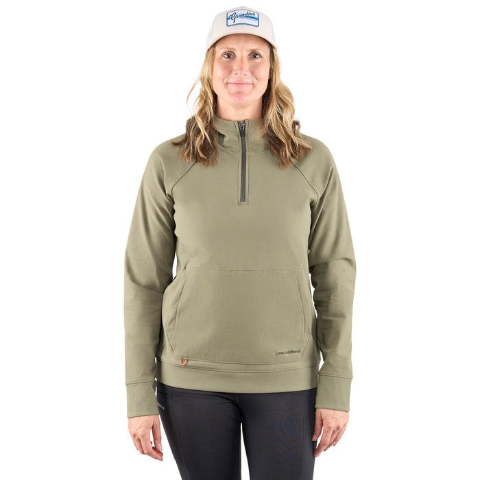 Grundens Women's Kryall Hoodie Forest Image 02
