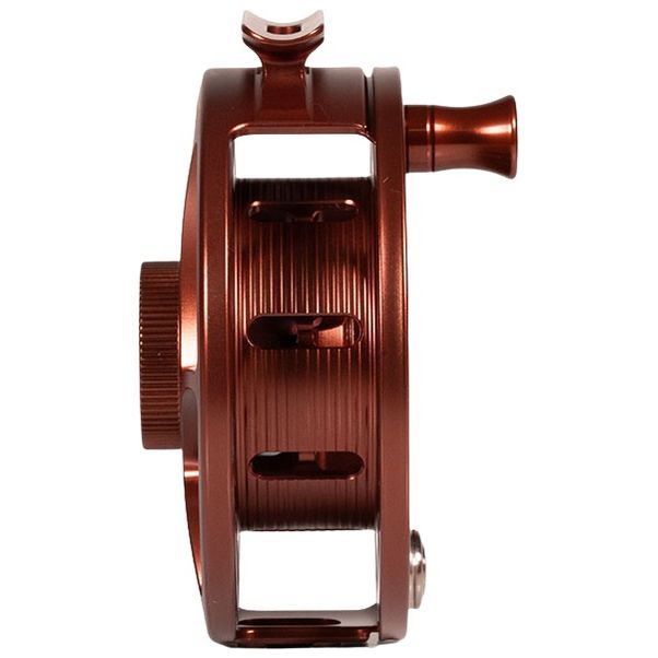 Hatch Custom Rust Iconic Large Arbor Fly Reel 5 Plus Rust Image 04