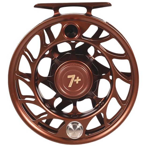 Hatch Custom Rust Iconic Large Arbor Fly Reel 7 Plus Rust Image 01