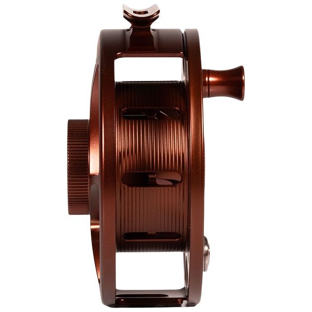 Hatch Custom Rust Iconic Large Arbor Fly Reel 7 Plus Rust Image 02