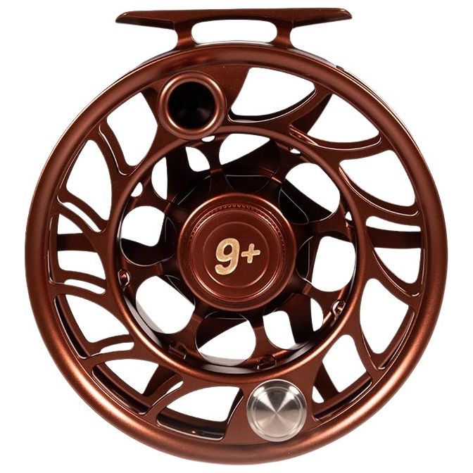 Hatch Custom Rust Iconic Large Arbor Fly Reel 9 Plus Rust Image 01