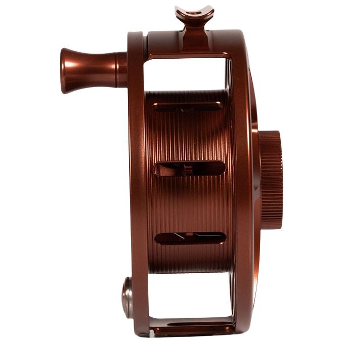 Hatch Custom Rust Iconic Large Arbor Fly Reel 9 Plus Rust Image 04