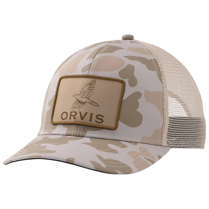 Orvis Camo Trucker Hat Dove Camo Image 01