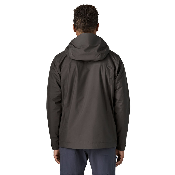 Patagonia Men's Insulated Boulder Fork Rain Jacket Black Image 04