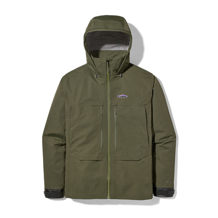 Patagonia Men's Swiftcurrent Wading Jacket Pine Needle Green Image 02