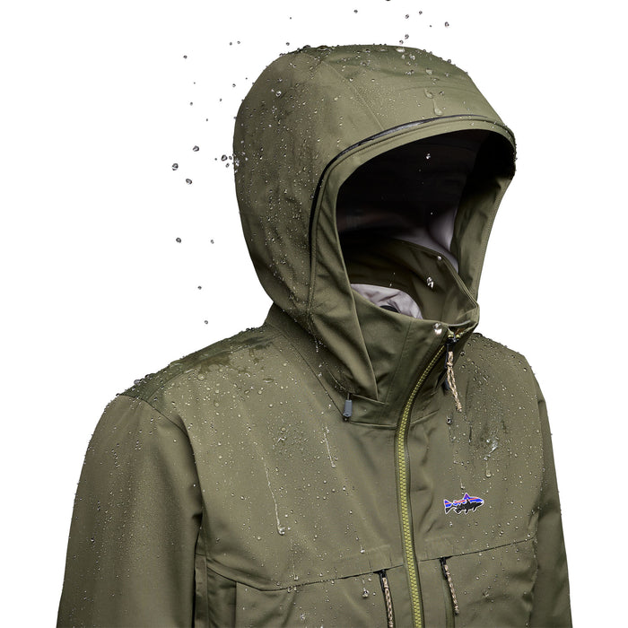 Patagonia Men's Swiftcurrent Wading Jacket Pine Needle Green Image 03