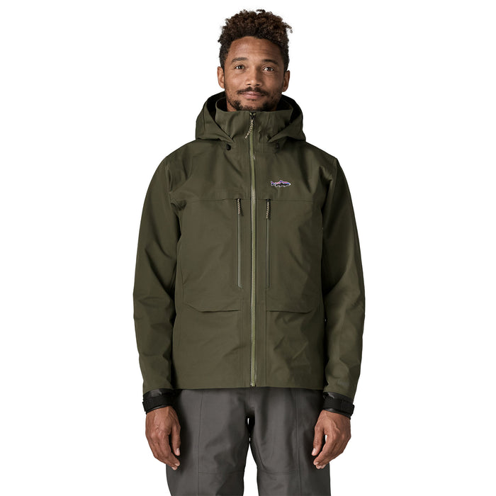 Patagonia Men's Swiftcurrent Wading Jacket Pine Needle Green Image 05
