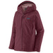 Patagonia Women's Insulated Boulder Fork Rain Jacket Berry Fig Image 01