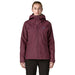 Patagonia Women's Insulated Boulder Fork Rain Jacket Berry Fig Image 02