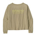 Patagonia Women's Long-Sleeved Hut Tripper Easy Cut T-Shirt Weathered Stone Image 01