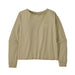 Patagonia Women's Long-Sleeved Hut Tripper Easy Cut T-Shirt Weathered Stone Image 02