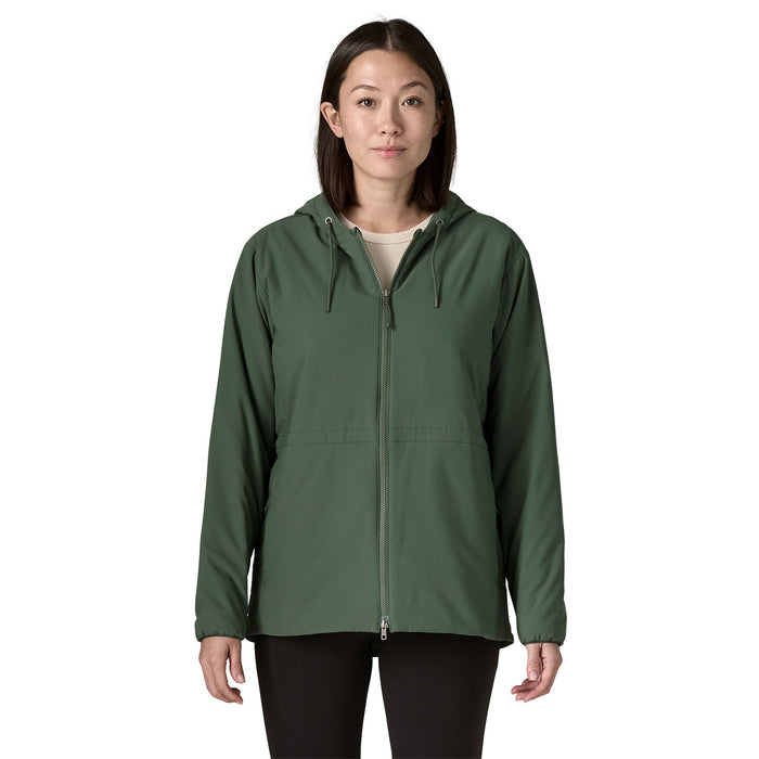 Patagonia Women's Nano-Air Long Hoody Canopy Green Image 02