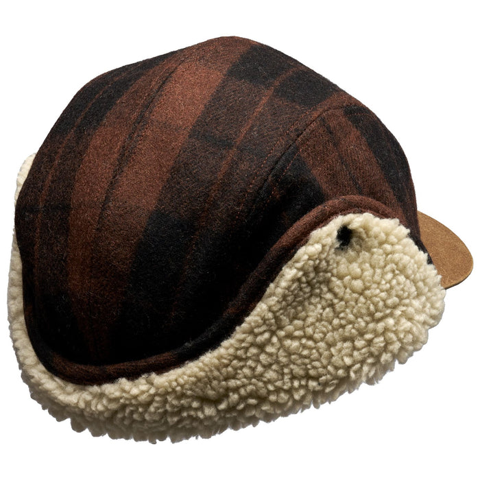 Simms Coldweather Cap Duke Plaid: Hickory Image 06