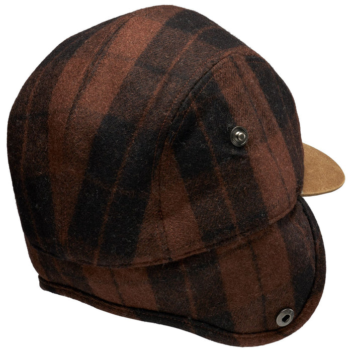 Simms Coldweather Cap Duke Plaid: Hickory Image 07