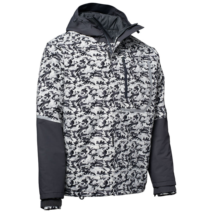 Simms Men's Challenger Insulated Jacket Classic Camo Slate Image 01