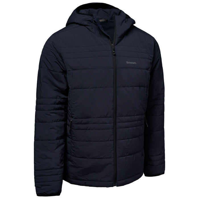 Simms Men's Fall Run Hooded Jacket Black Image 03