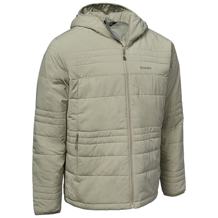 Simms Men's Fall Run Hooded Jacket Pale Pine Image 03