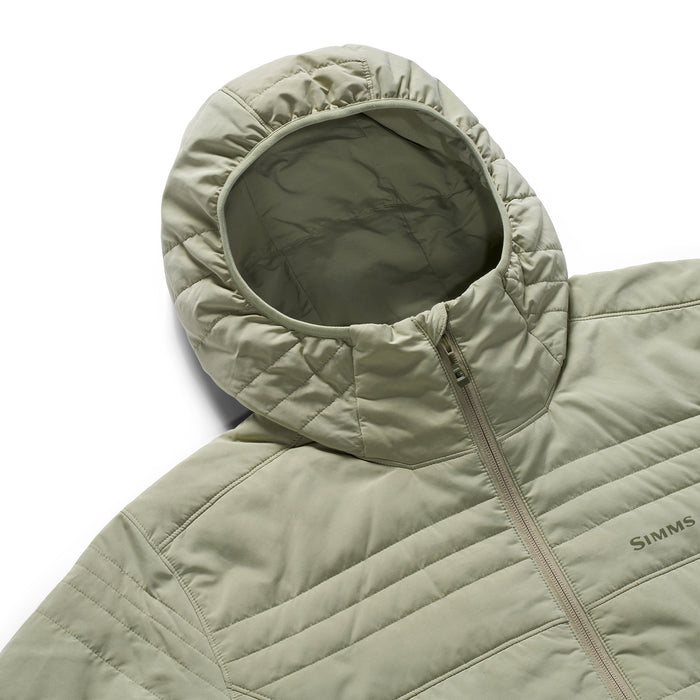 Simms Men's Fall Run Hooded Jacket Pale Pine Image 05