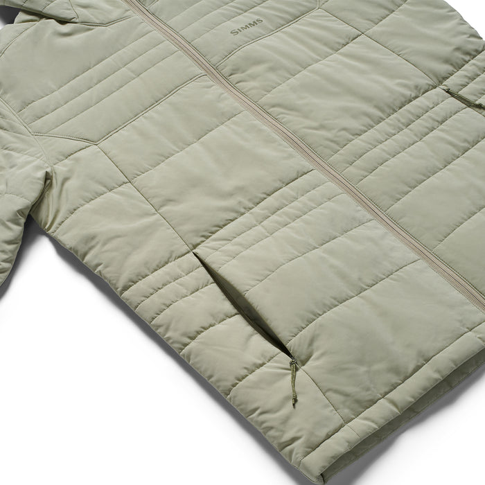Simms Men's Fall Run Hooded Jacket Pale Pine Image 09