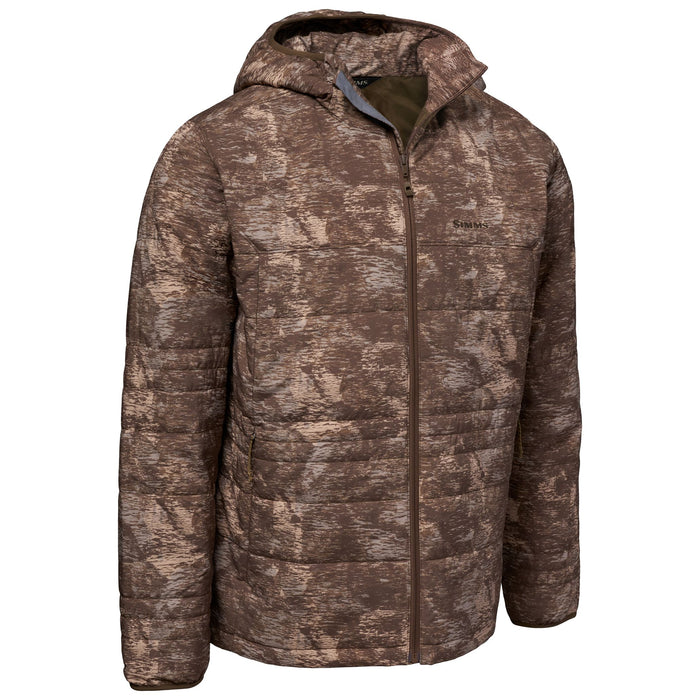 Simms Men's Fall Run Hooded Jacket Windy Jasper Image 03