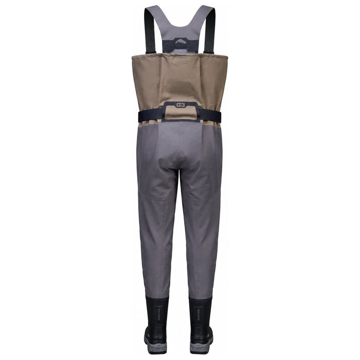 Simms Men's G3Z Pro Bootfoot Wader - Rubber Dark Elkhorn Image 02