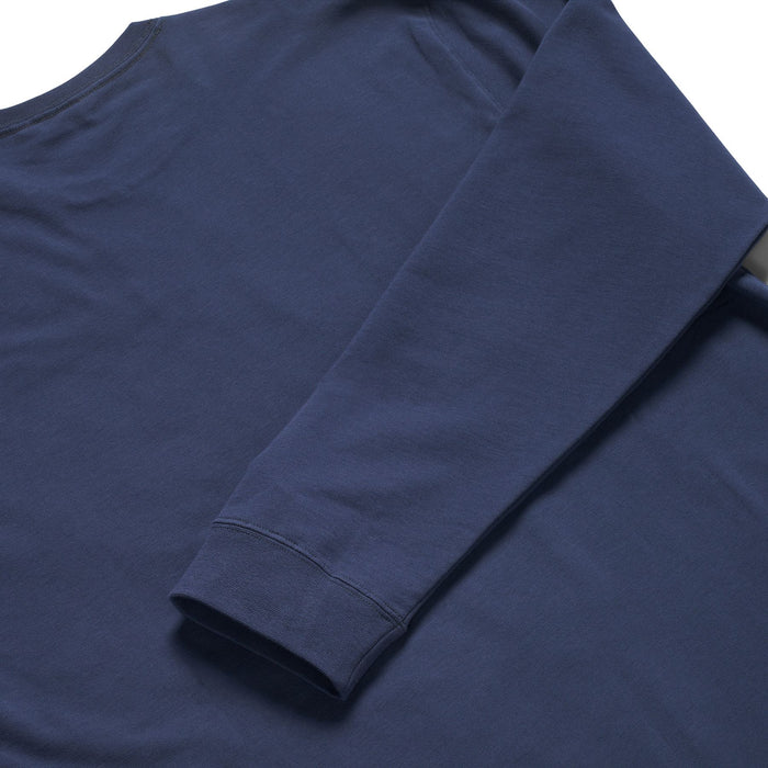 Simms Men's Harbor LS Crew Selvedge Image 04