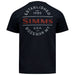 Simms Men's Lockup Tech T-Shirt Black Image 01