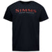 Simms Men's Logo Tech T-Shirt Black Image 01