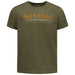 Simms Men's Logo Tech T-Shirt Military Heather Image 01