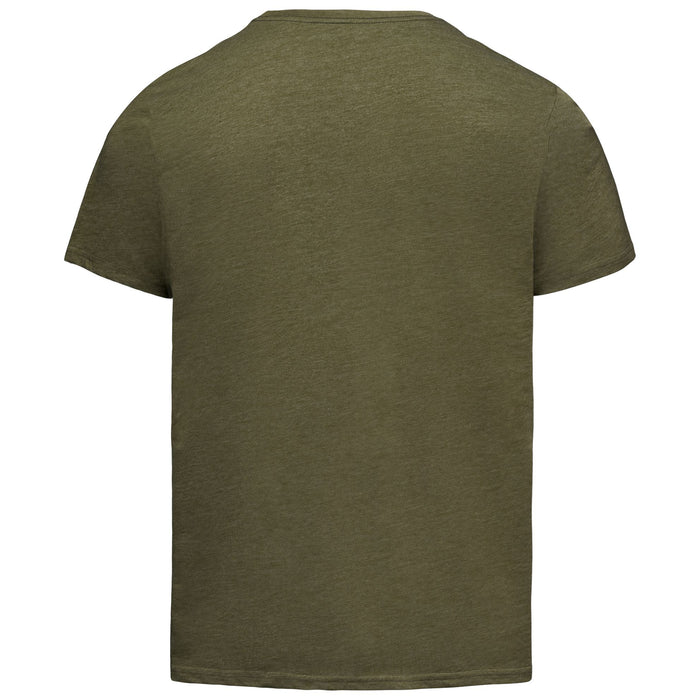 Simms Men's Logo Tech T-Shirt Military Heather Image 02