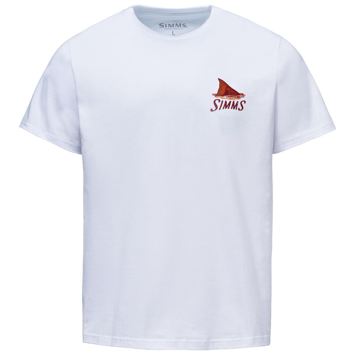 Simms Men's Redfish T-Shirt White Image 02