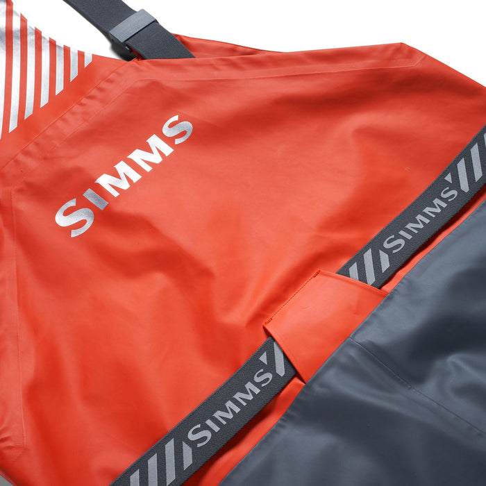 Simms Men's Rip Line Pro Bib Simms Orange Image 07