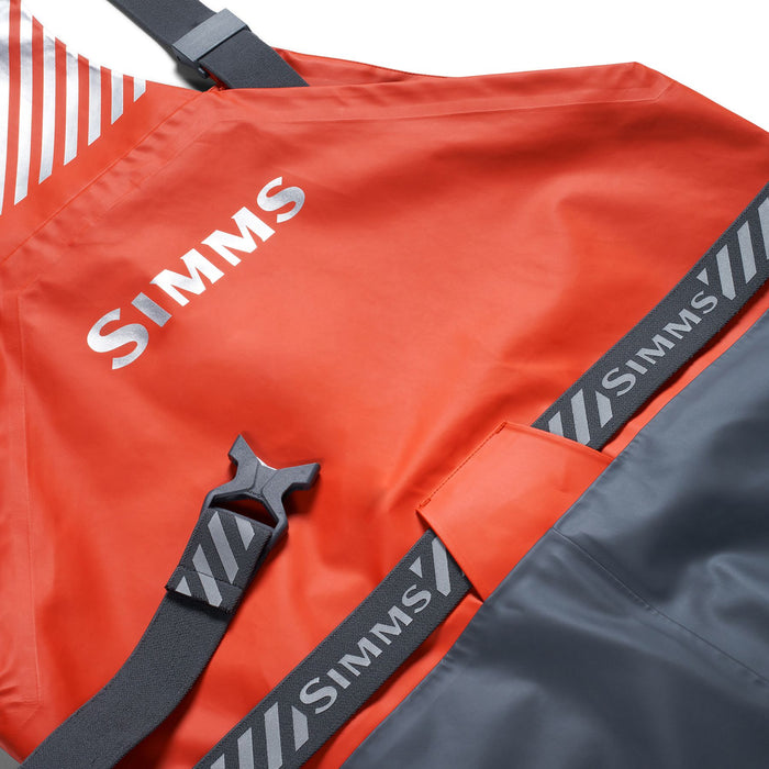 Simms Men's Rip Line Pro Bib Simms Orange Image 08