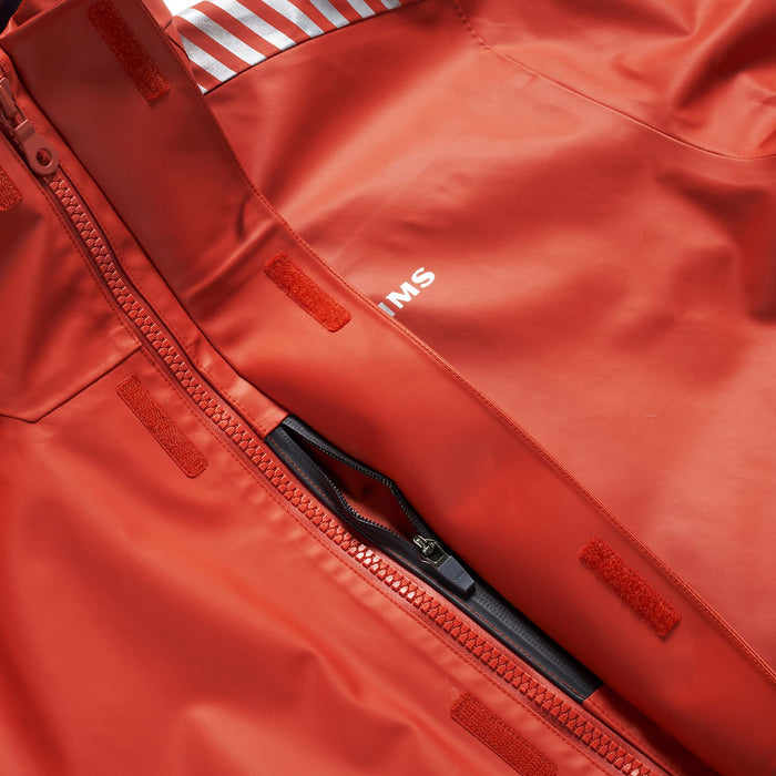 Simms Men's Rip Line Pro Jacket Simms Orange Image 07