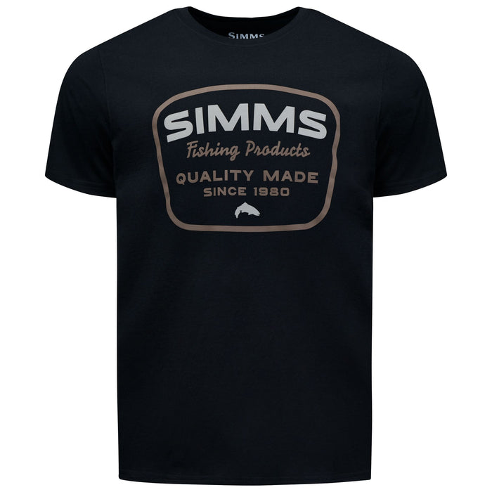 Simms Men's Stamp Lock T-Shirt Black Image 01