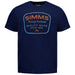 Simms Men's Stamp Lock T-Shirt Classic Blue Image 01